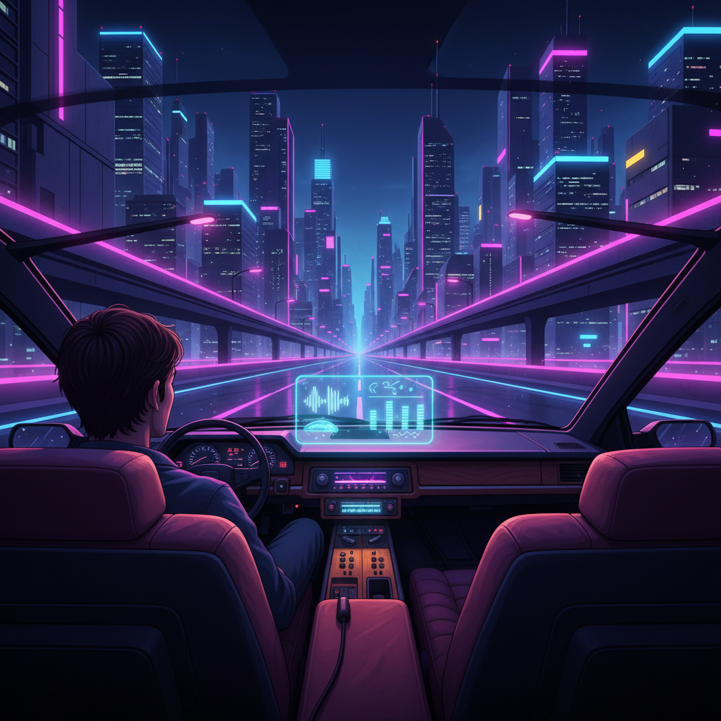 Retro-Futurizmin Zirvesi: Neon Synthwave ve Gece Sürüşü Ritimleri